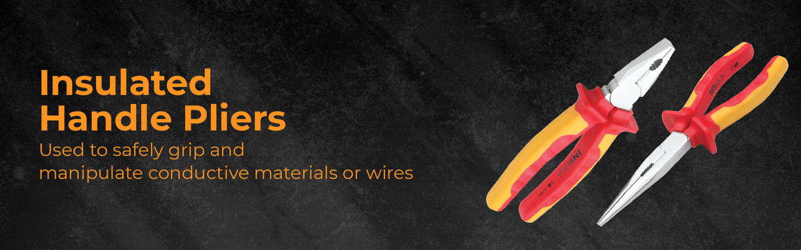 insulated handle pliers