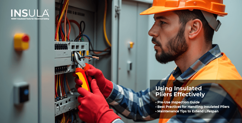 Using Insulated Pliers