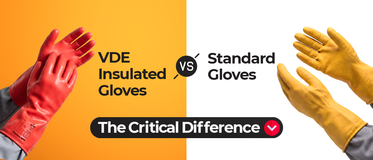 Choosing the Right Glove: Standard vs VDE Insulated for High-Voltage Work
