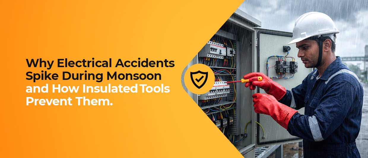 Why Electrical Accidents Spike During Monsoon and How Insulated Tools Prevent Them