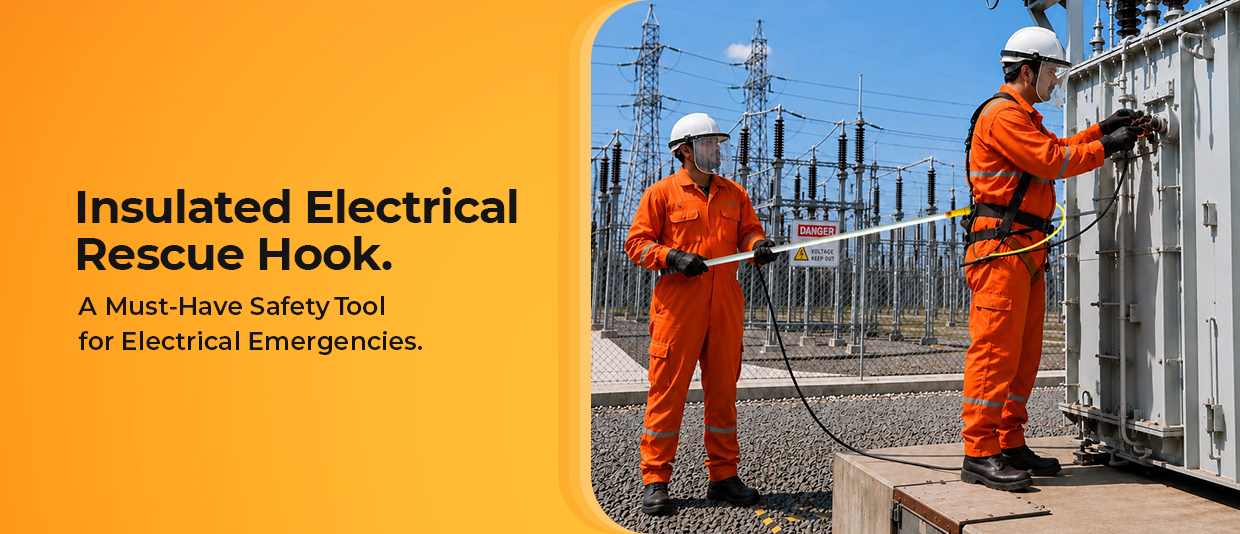 Insulated Electrical Rescue Hook: A Must-Have Safety Tool for Electrical Emergencies