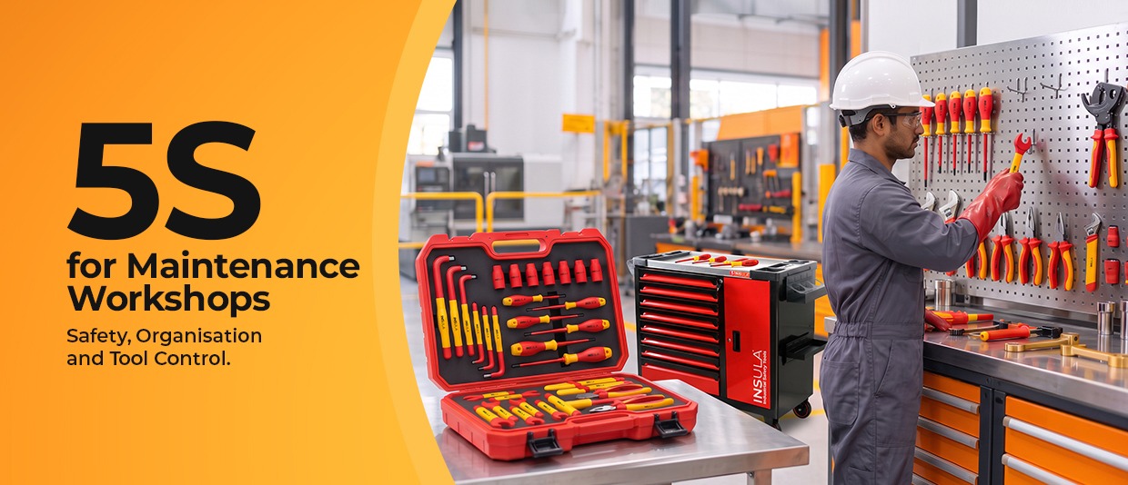 5S for Maintenance Workshops: Safety, Organisation and Tool Control