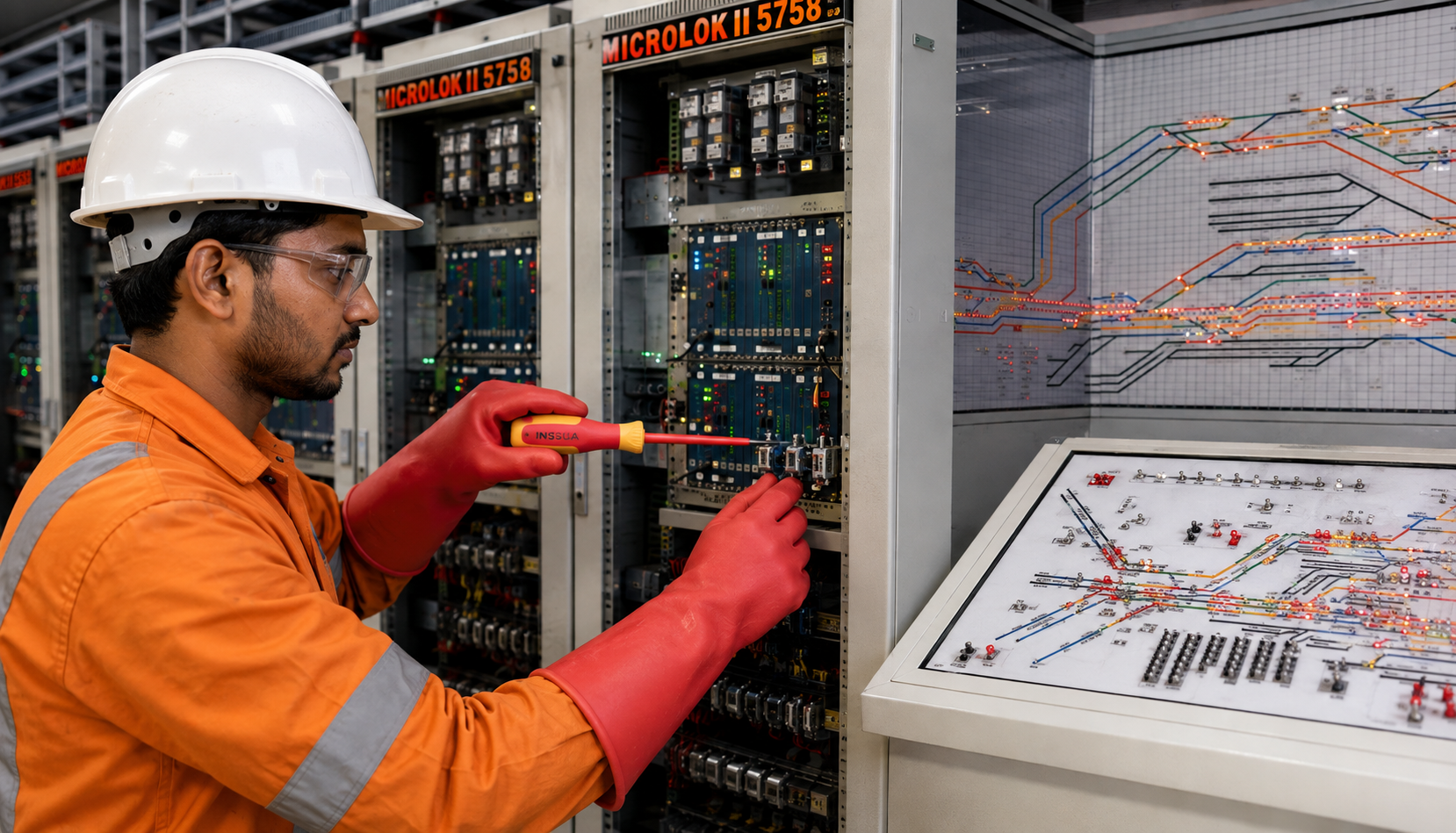Safe Maintenance of Electronic Interlocking Systems