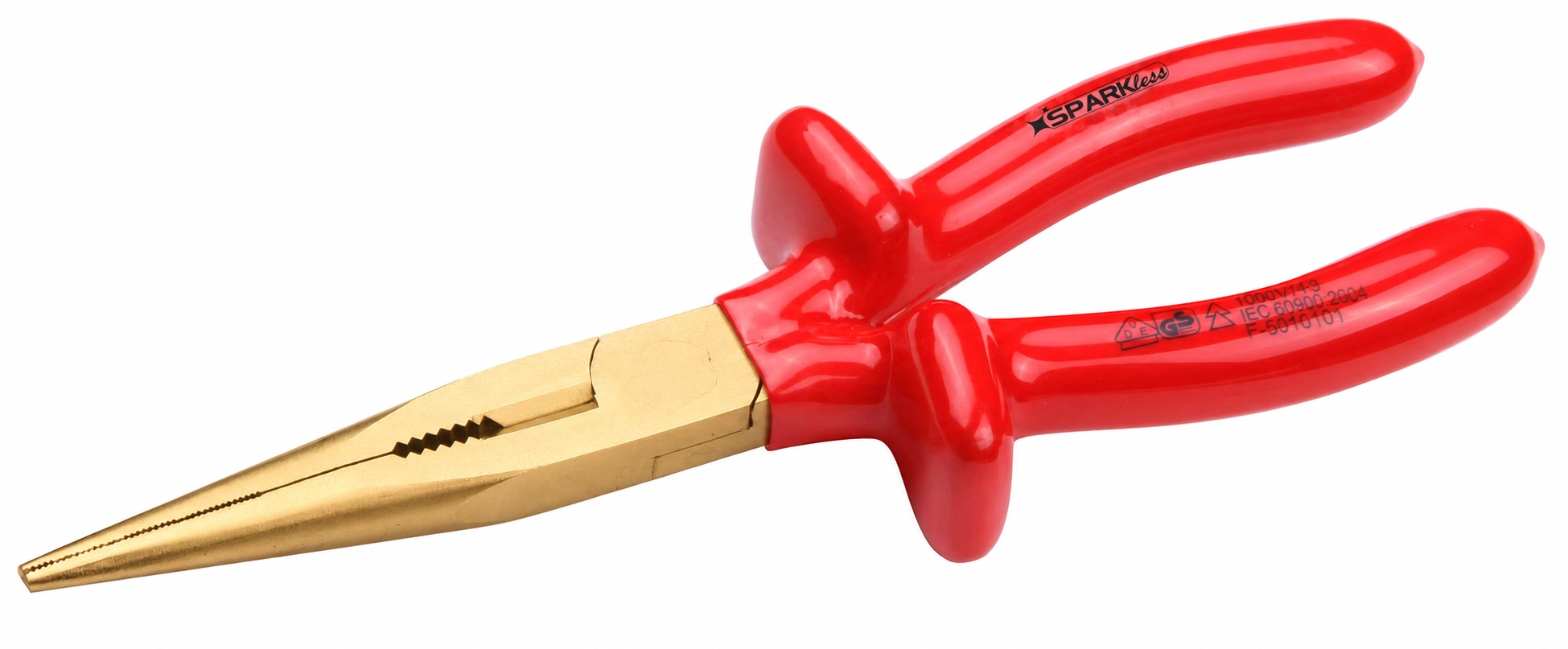 Non-Sparking Insulated AlBr Long Nose Plier