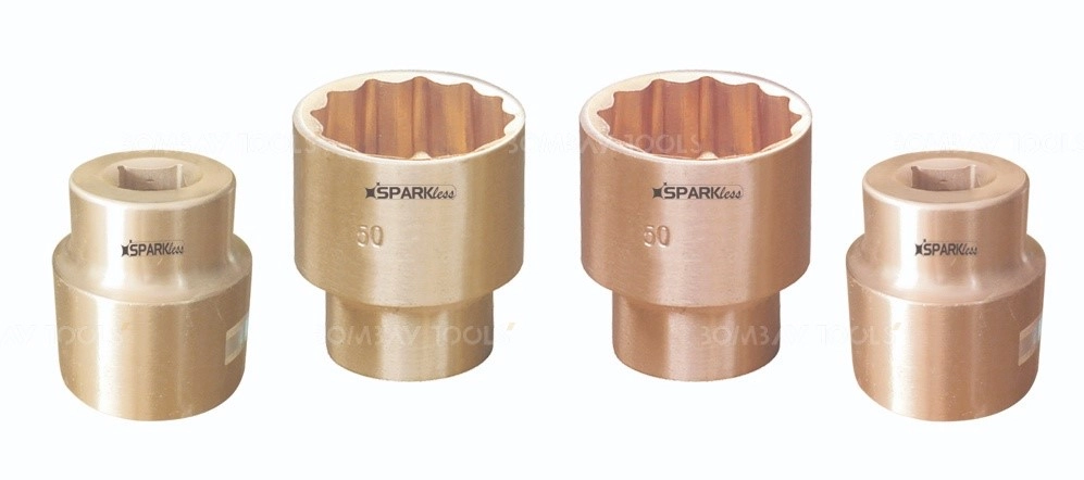 Non-Sparking AlBr Socket 1/2″ Sq Dr 15 mm