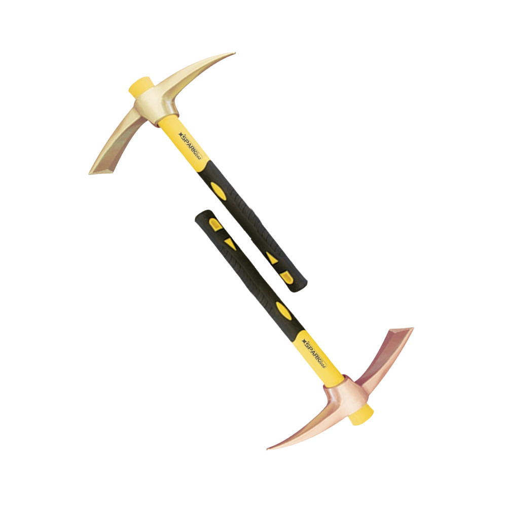 Non-Sparking AlBr Railroad Pick Axe 410 mm  Non-Sparking AlBr Railroad Pick Axe 410 mm