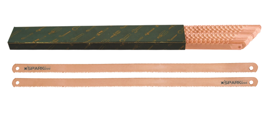 Non-Sparking BeCu Hacksaw Blade 300 mm 