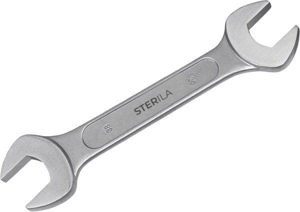 Stainless Steel (SS) D/E Open Wrench