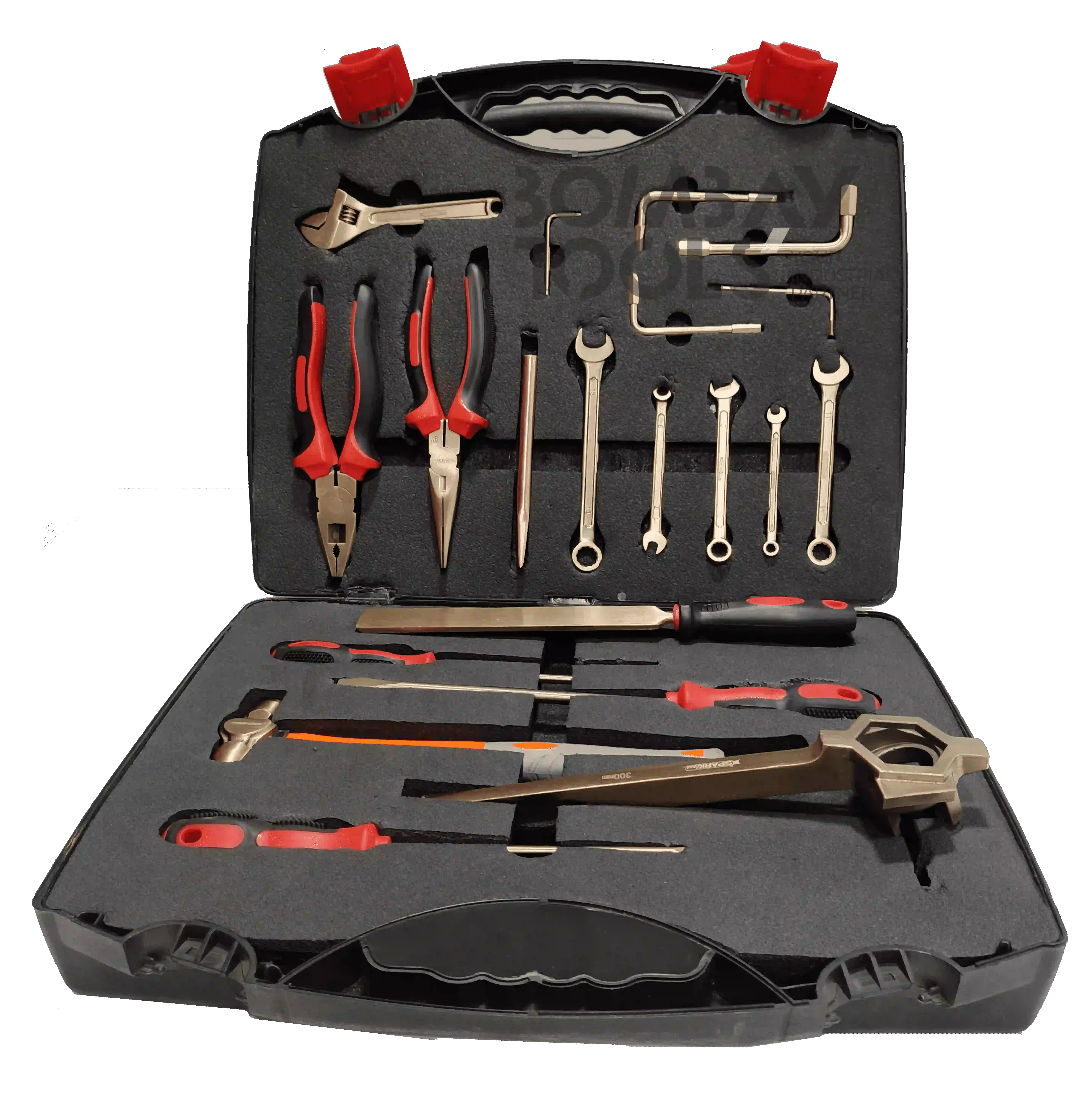 Non-Sparking BeCu 21 pcs Toolkit 