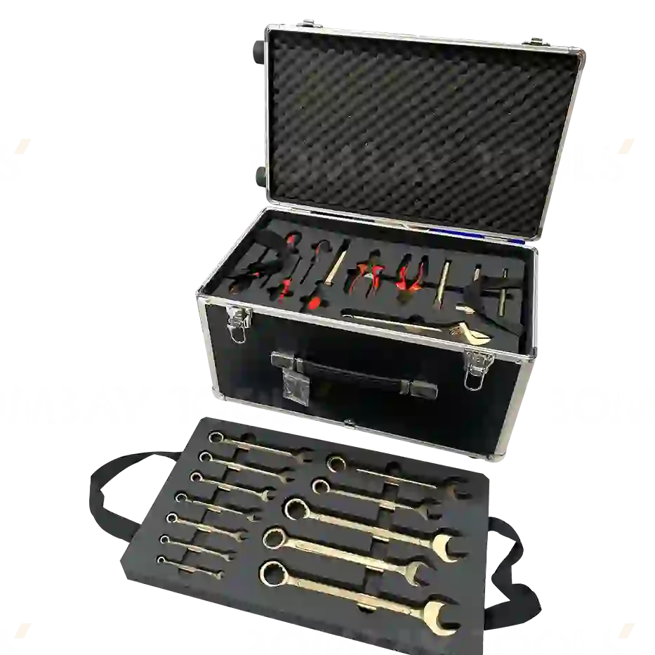 Non-Sparking BeCu 52 pcs Toolkit 