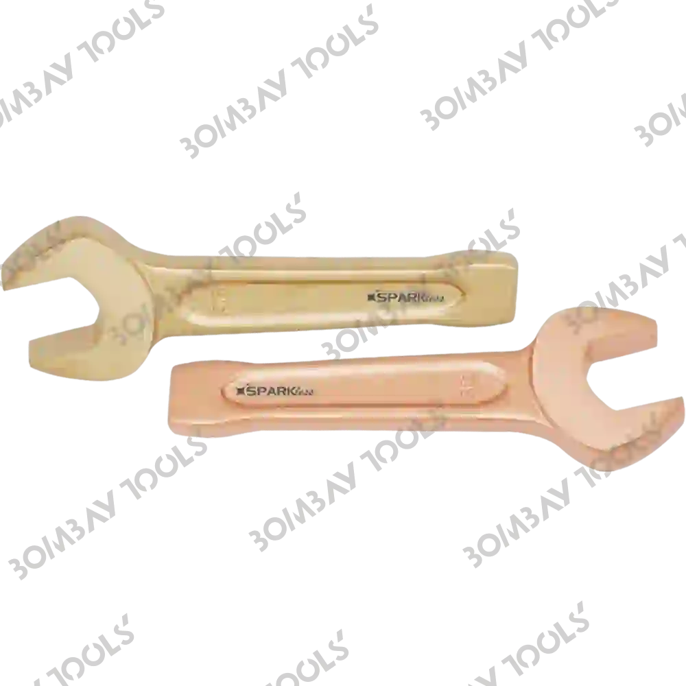 Non-Sparking Becu Slogging Open Spanner 2-3/8 mm