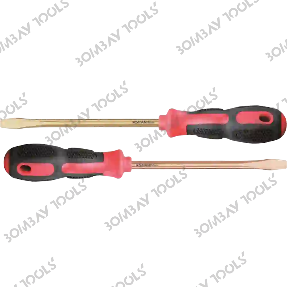 Non-Sparking BeCu Slotted Screwdriver 300*10mm