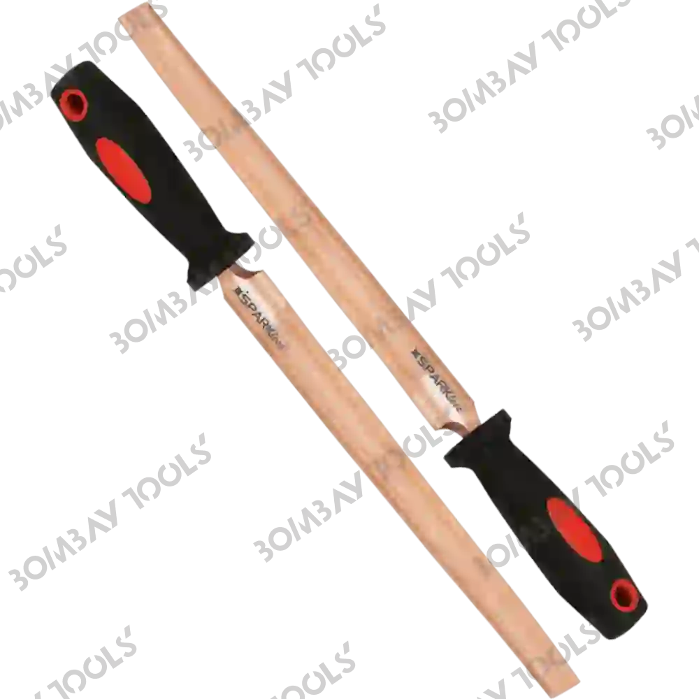 Non-Sparking BeCu Half Round File 6