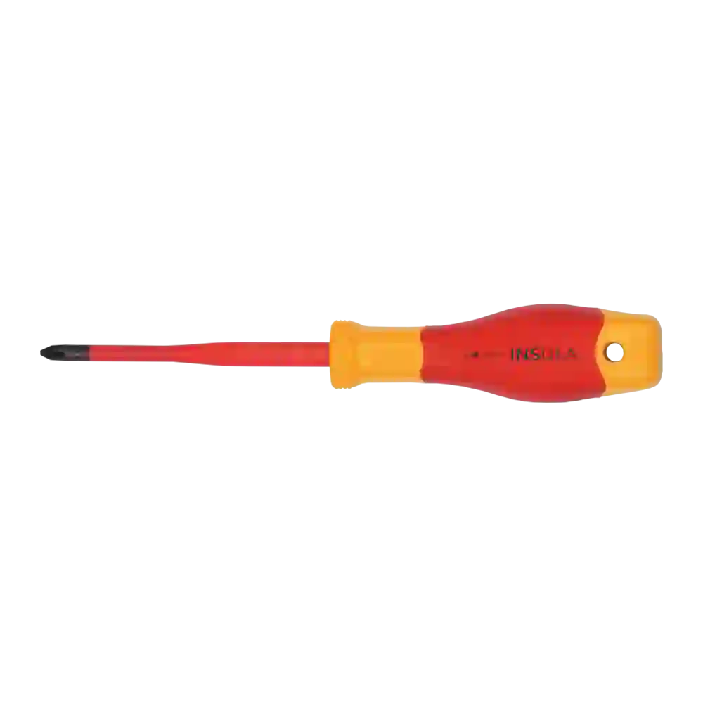 Insulated Slim Type Phillips Screwdriver PH2*100mm