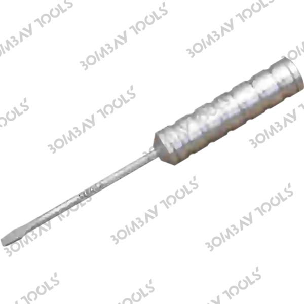 non-magnetic Stainless Steel (SS) Slotted Screwdriver With SS Handle