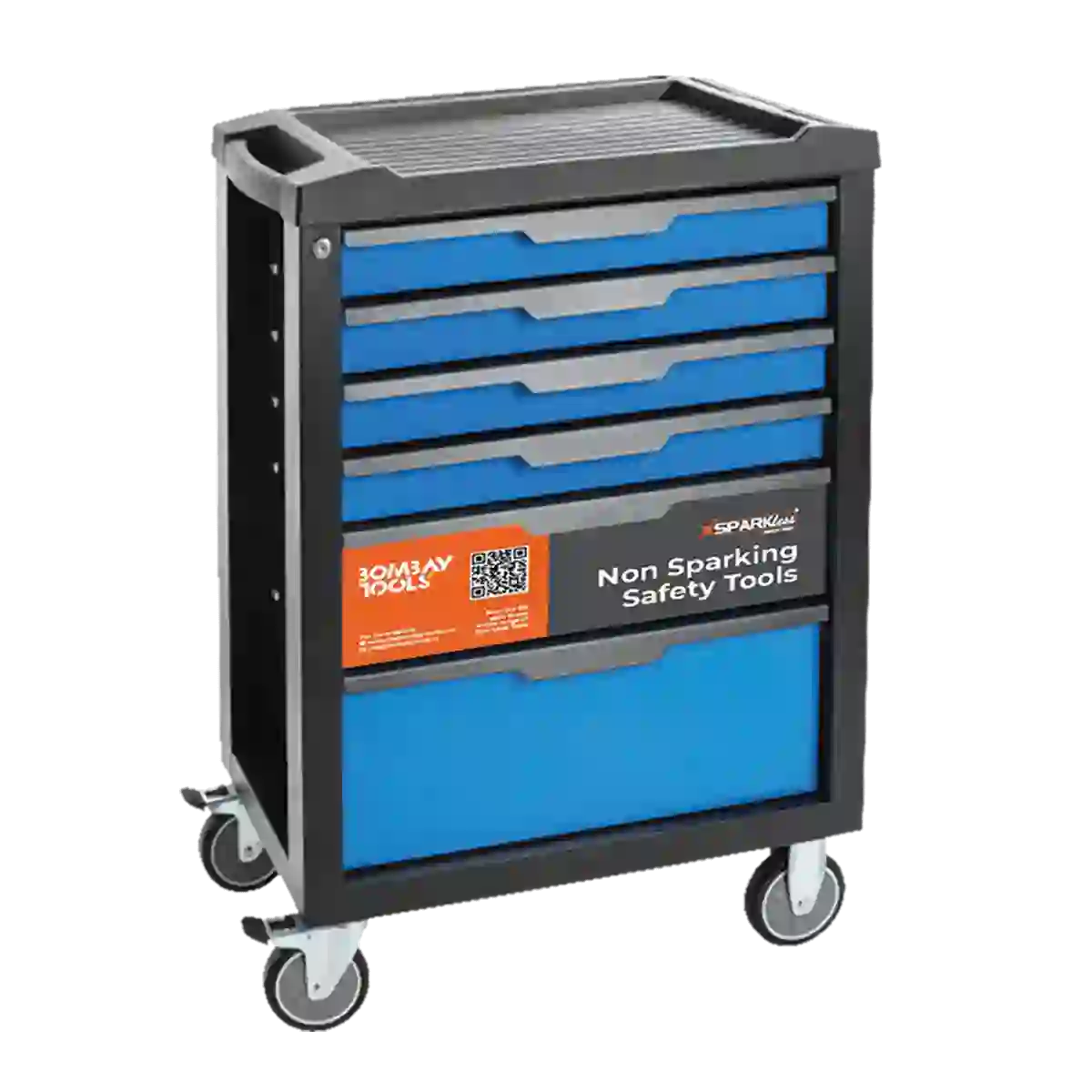 Industrial Grade Non Sparking Tool Trolley