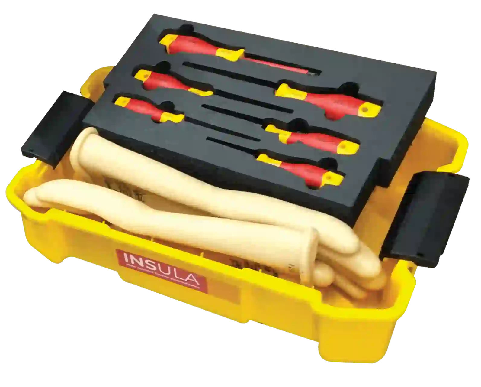 EV Maintenance Toolkit-42PC Insulated Mobile Tool Trolley 