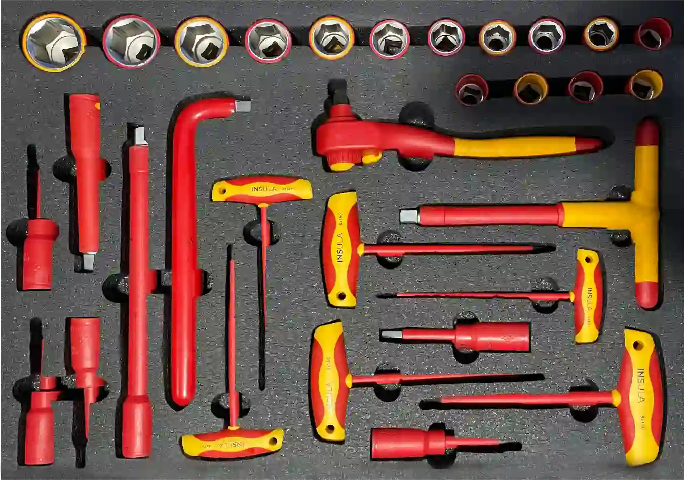 EV Maintenance-169 Piece Insulated Trolley Toolkit 