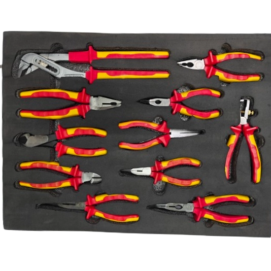 Insulated 52pc Tool Set With Waterproof Case VDE 1000V