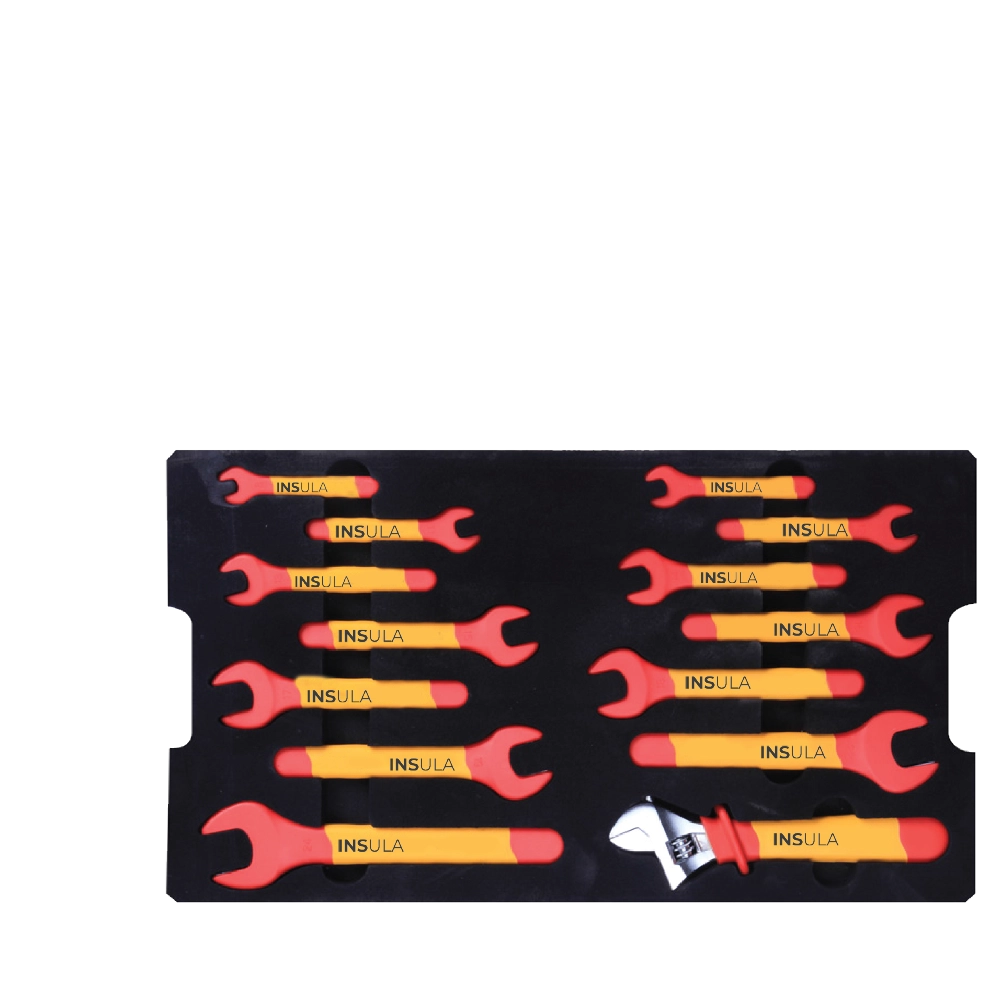 Insulated 52pc Tool Set With Waterproof Case VDE 1000V